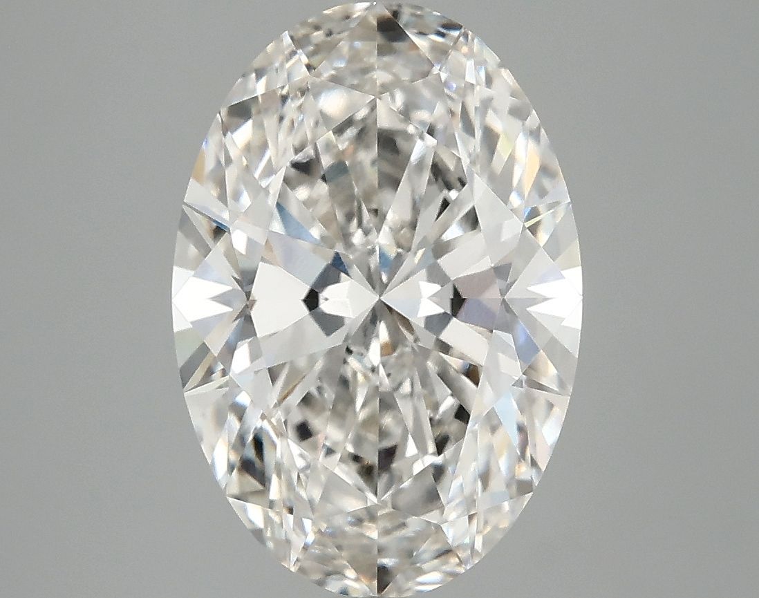 3.93 ct. oval Lab Grown Diamond front image