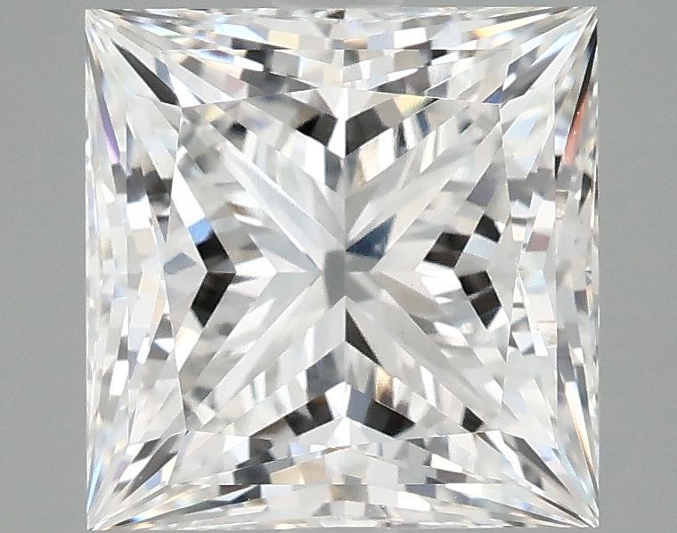 4.19 ct. princess Lab Grown Diamond front image
