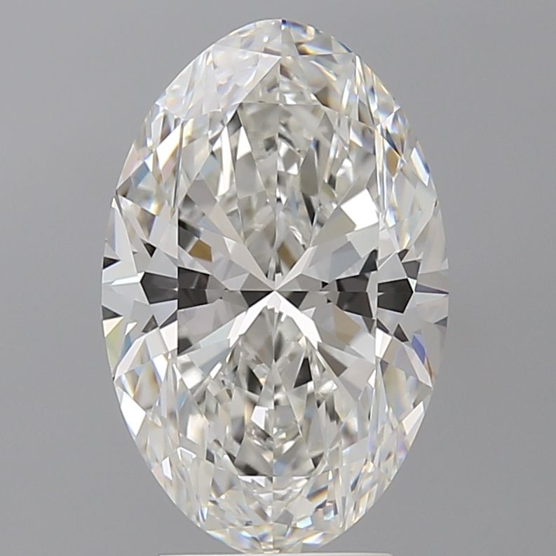 4.09 ct. oval Lab Grown Diamond front image