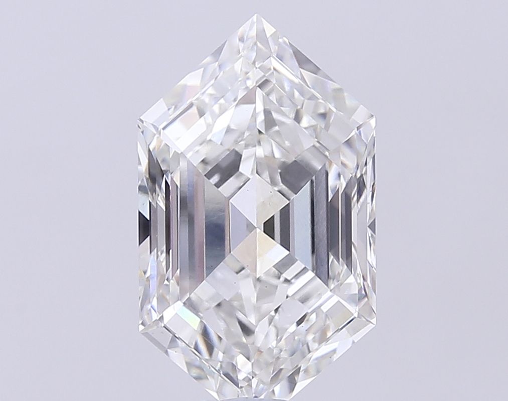 5.05 ct lab-grown Hexagonal Diamond