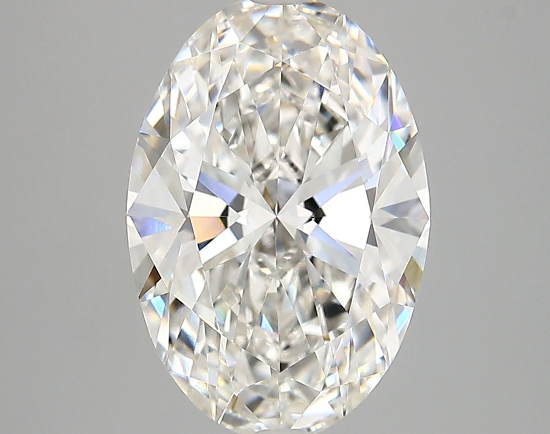 3.92 ct. oval Lab Grown Diamond front image
