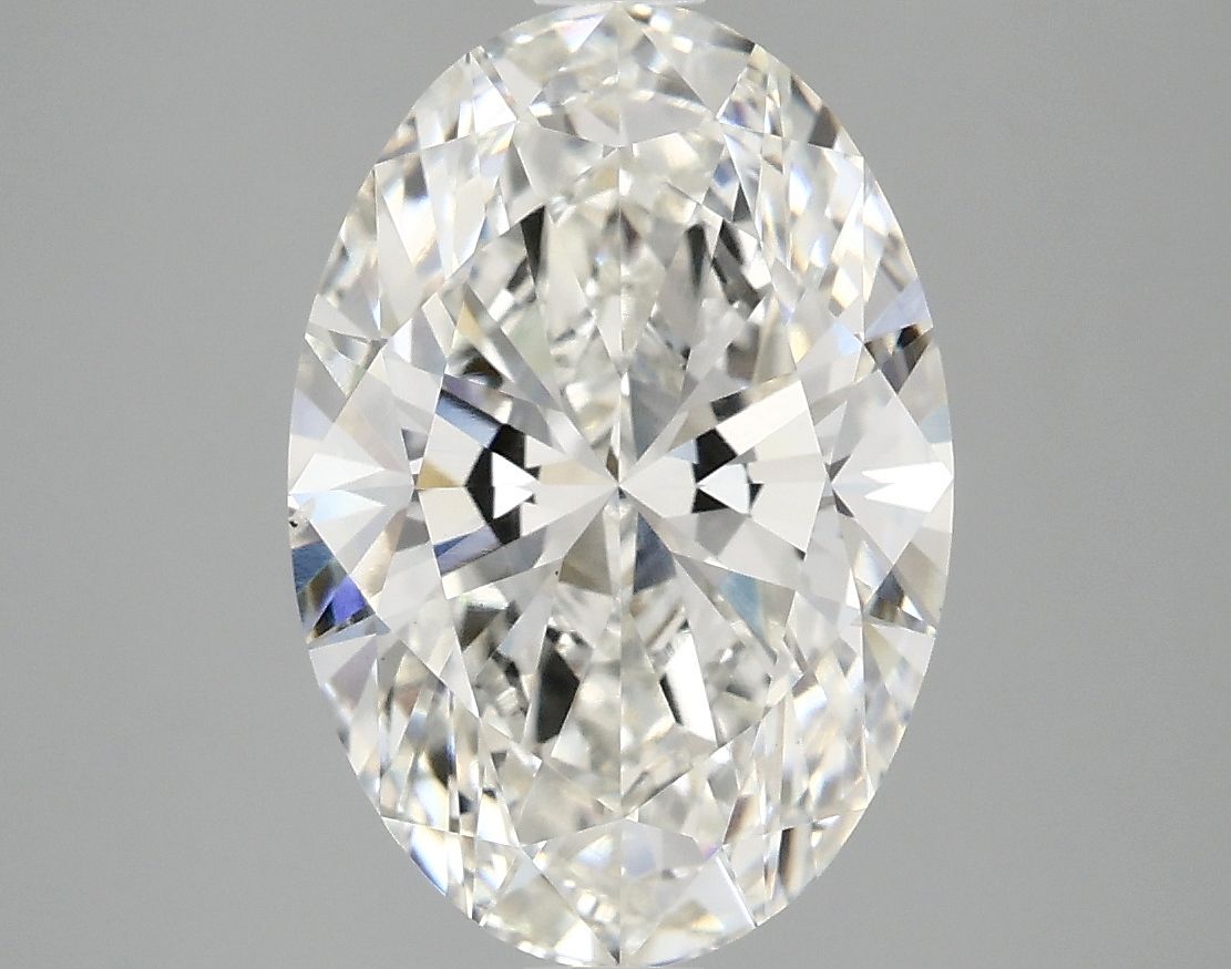 3.87 ct. oval Lab Grown Diamond front image