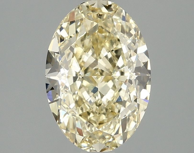 2.10 ct. oval Lab Grown Diamond front image