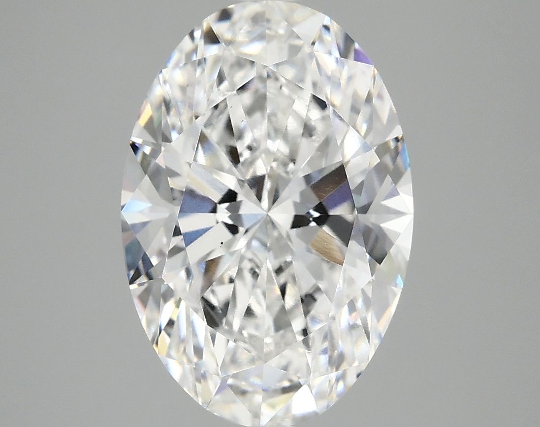 4.06 ct. oval Lab Grown Diamond front image
