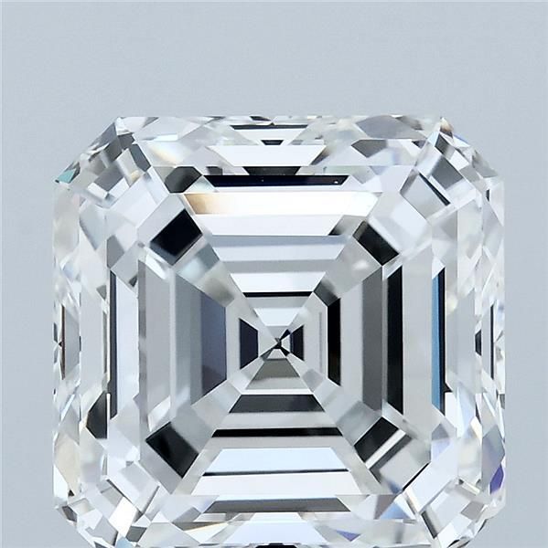 5.89 ct lab-grown Asscher Diamond