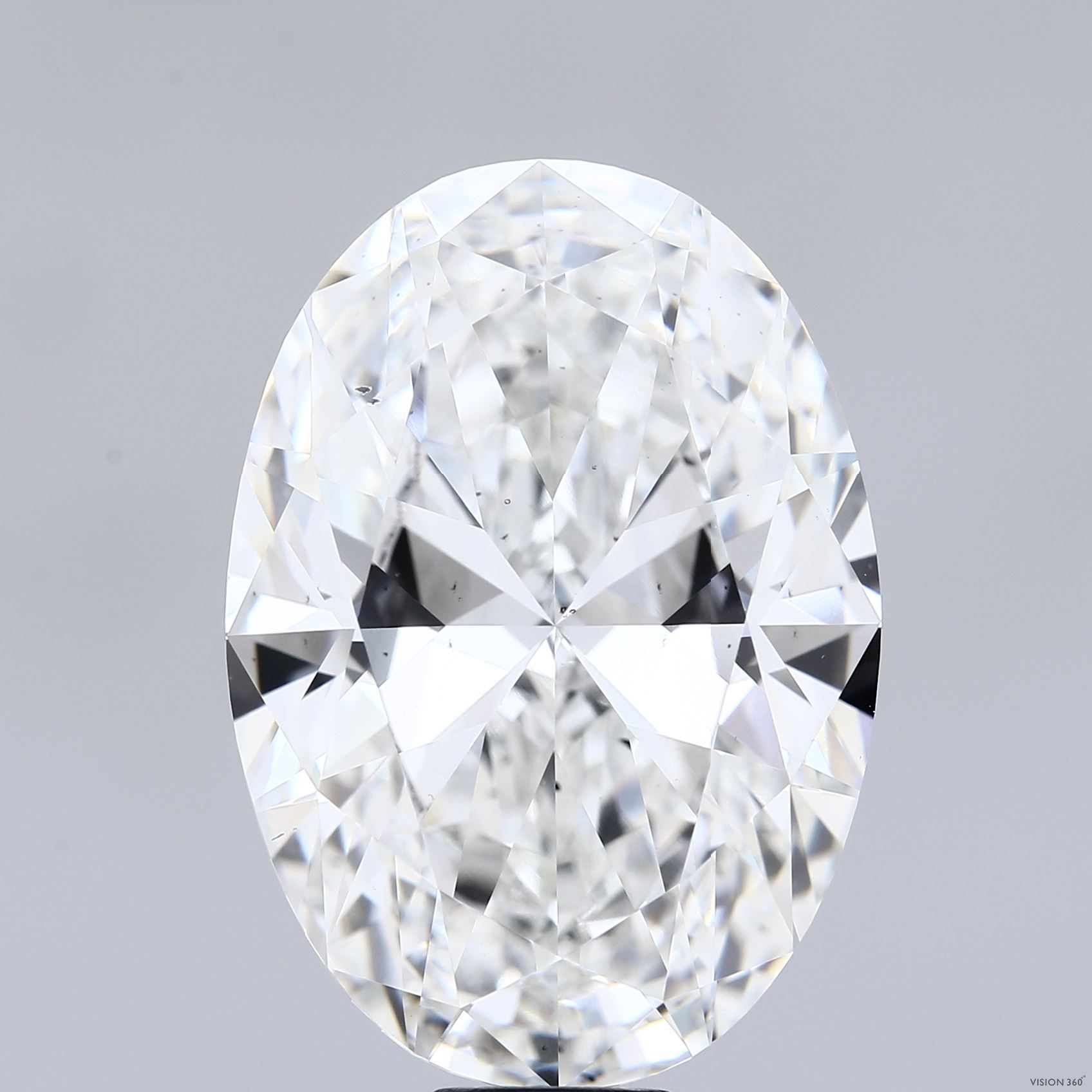 20.84 ct. oval Lab Grown Diamond front image