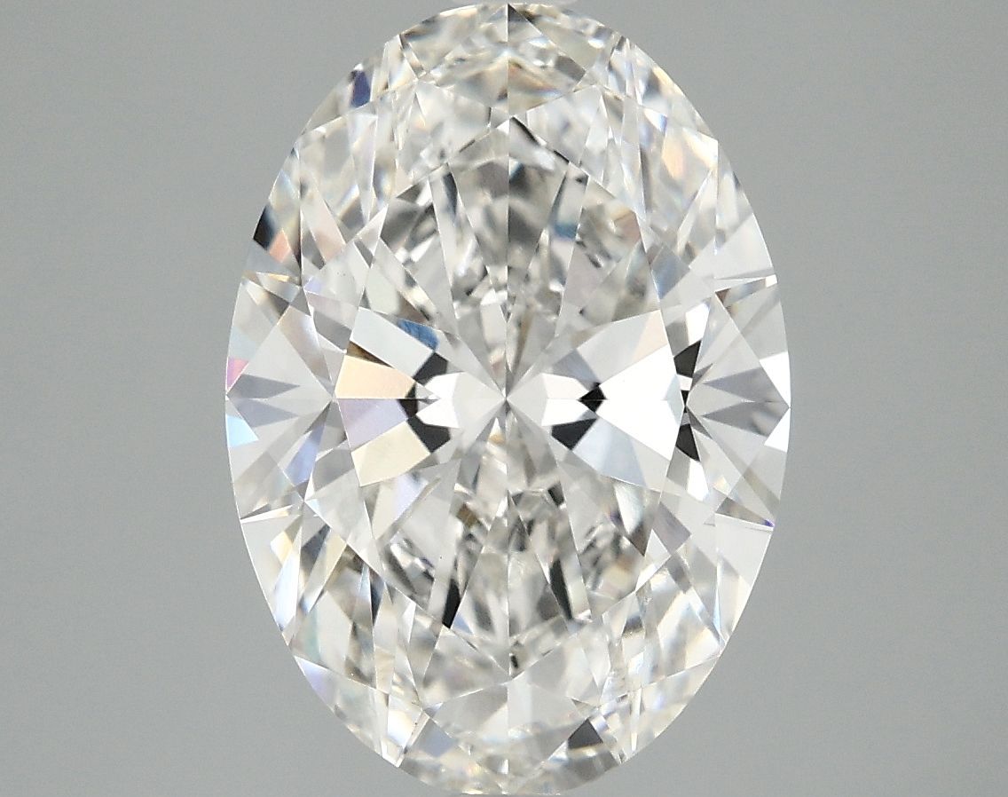 3.72 ct. oval Lab Grown Diamond front image