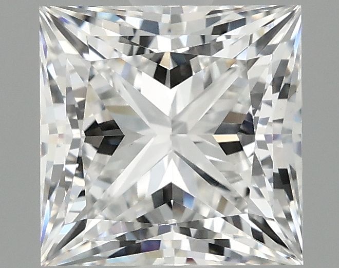 2.09 ct. princess Lab Grown Diamond front image