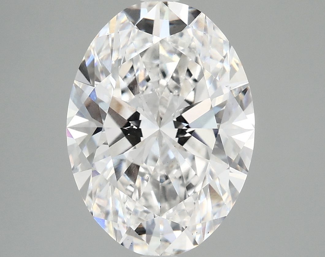 4.09 ct. oval Lab Grown Diamond front image