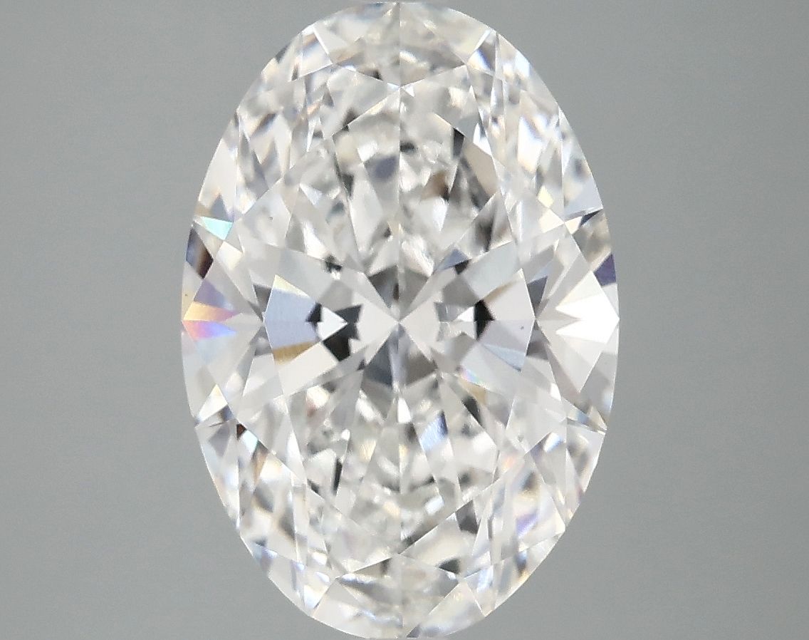 3.94 ct. oval Lab Grown Diamond front image