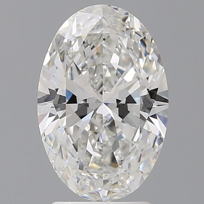 2.60 ct. oval Lab Grown Diamond front image