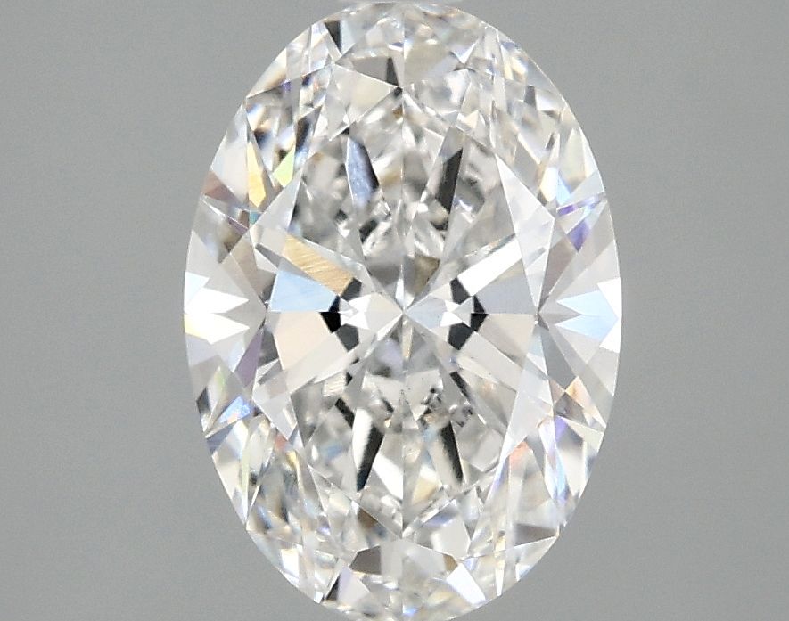 2.10 ct. oval Lab Grown Diamond front image