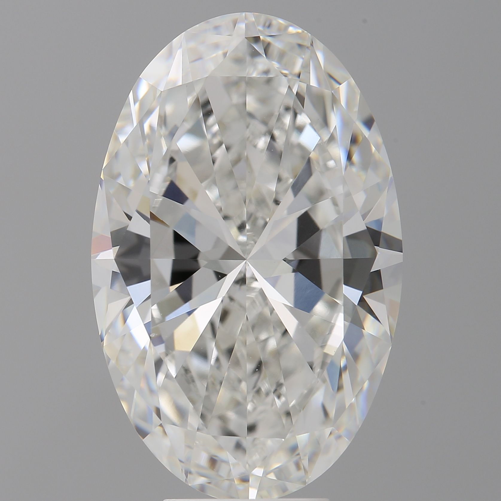 9.02 ct. oval Lab Grown Diamond front image