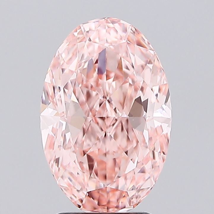2.74 ct. oval Lab Grown Diamond front image