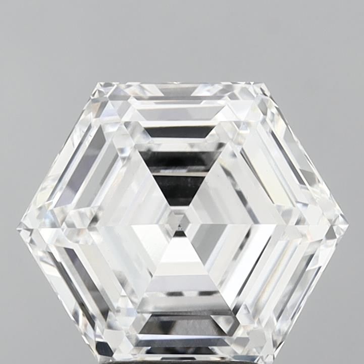 3.81 ct lab-grown Hexagonal Diamond