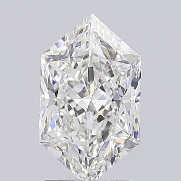 1.58 ct lab-grown Hexagonal Diamond