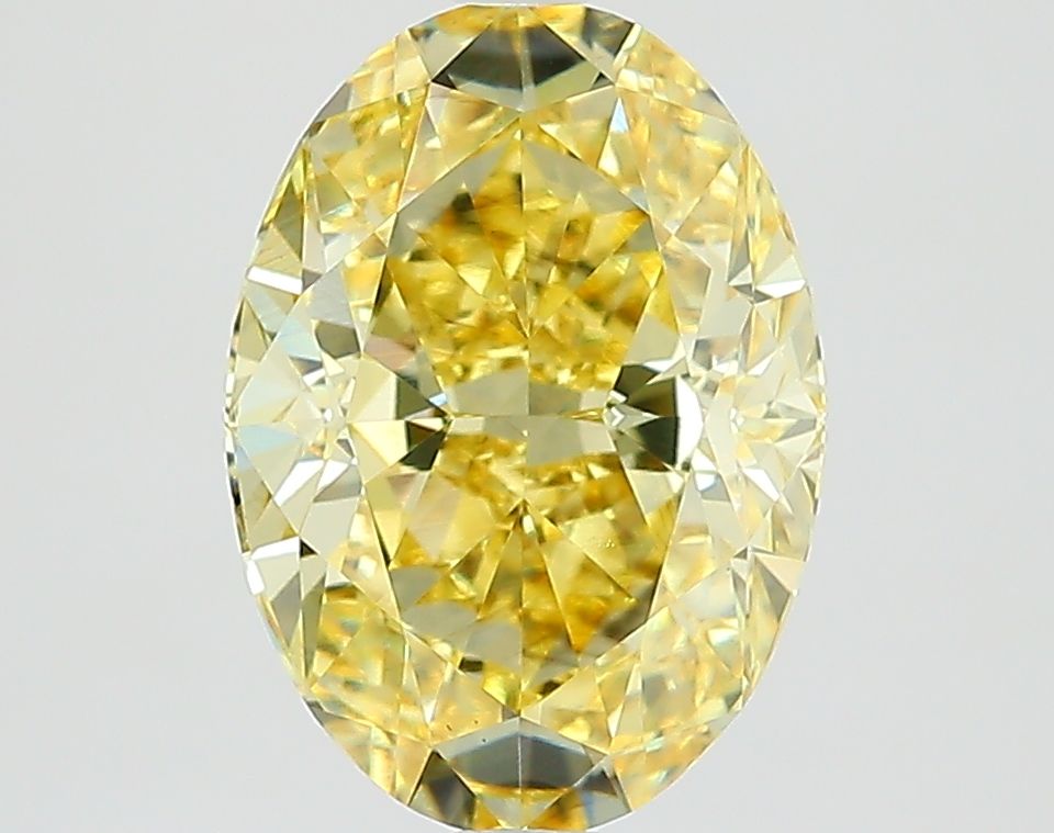 3.03 ct. oval Lab Grown Diamond front image