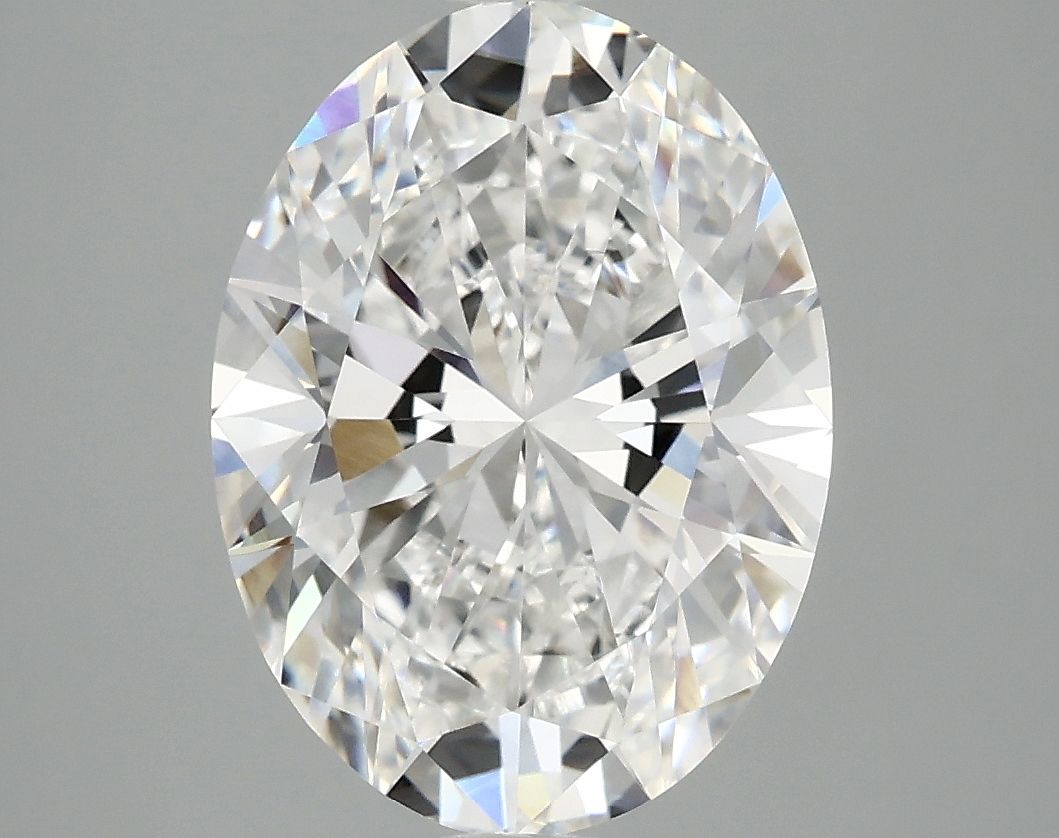 3.92 ct. oval Lab Grown Diamond front image