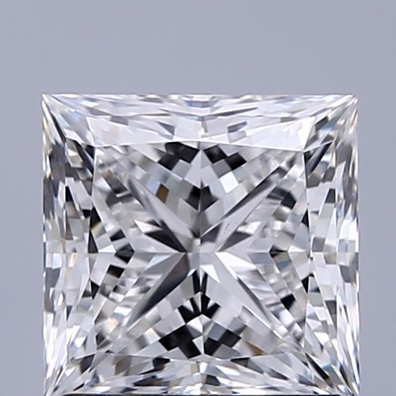 1.57 ct. princess Lab Grown Diamond front image