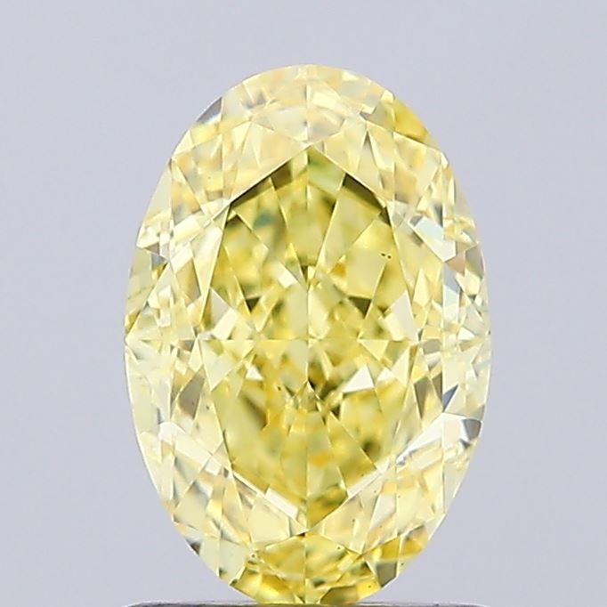 1.28 ct. oval Lab Grown Diamond front image
