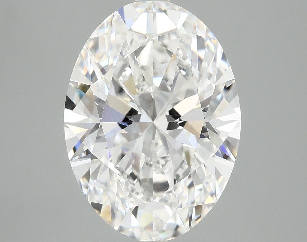 3.90 ct. oval Lab Grown Diamond front image