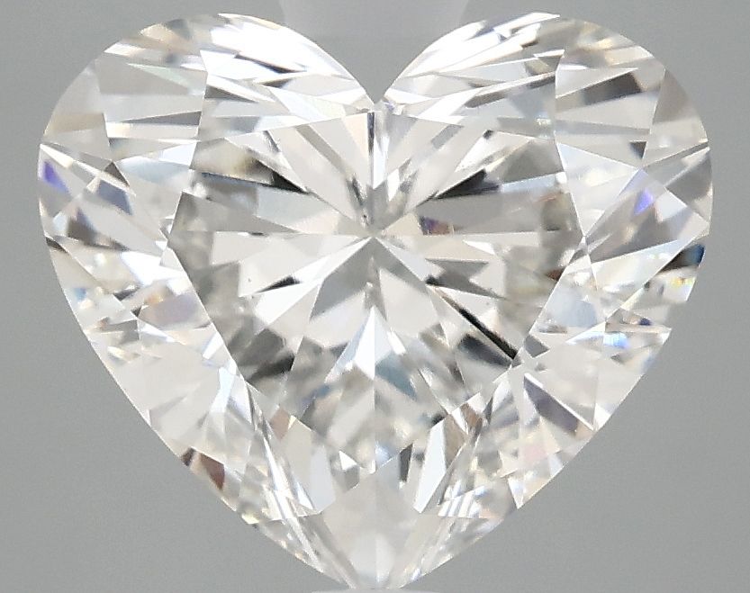 3.85 carat e VS1 EX Cut IGI heart diamond