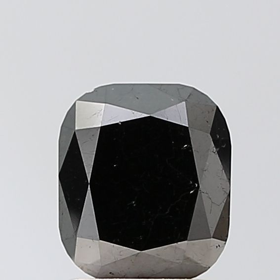 1.19 Carat Cushion brilliant Diamond Fancy Black VS1
