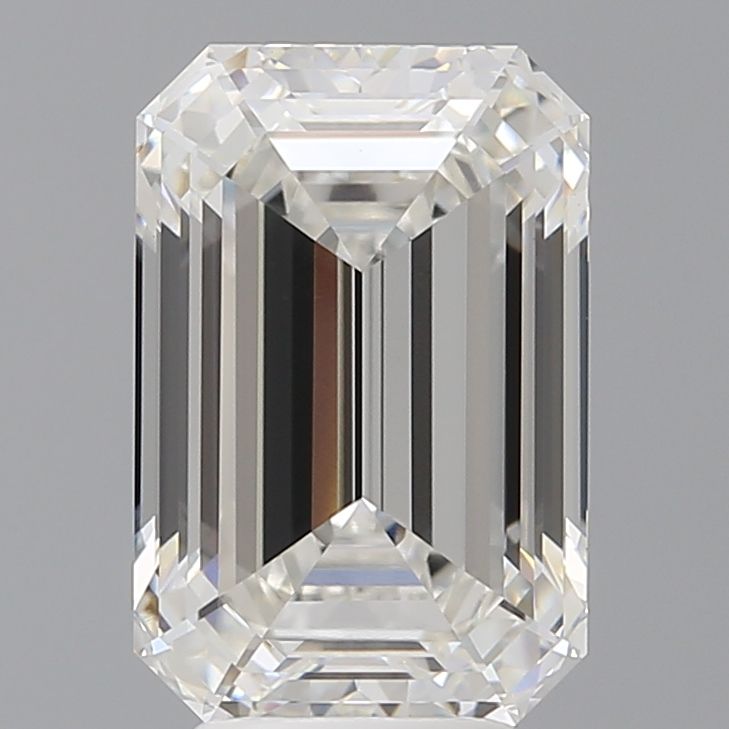 5.10 ct. emerald Lab Grown Diamond front image