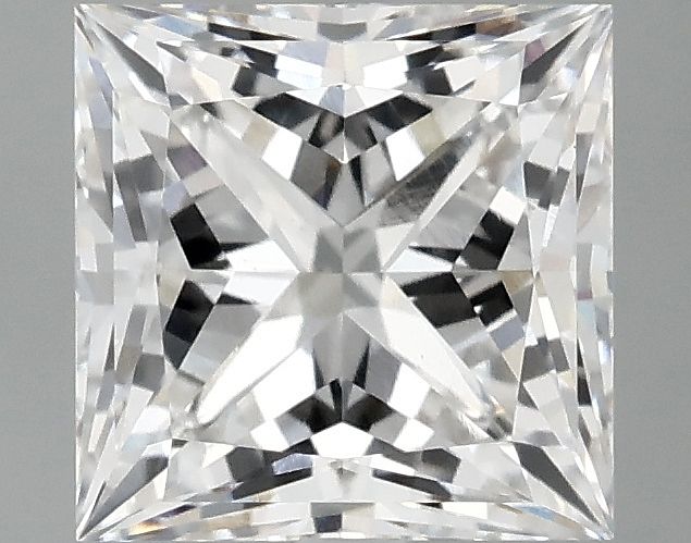 2.09 ct. princess Lab Grown Diamond front image