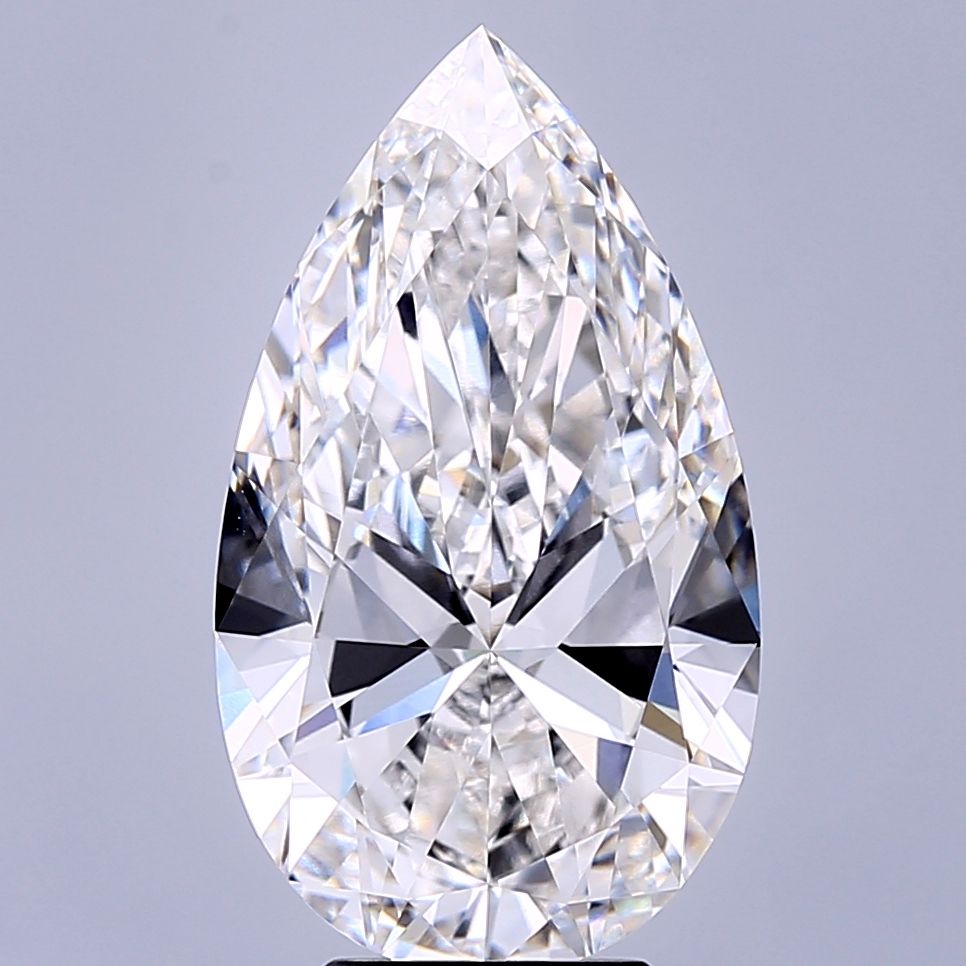 5.72 ct. pear Lab Grown Diamond front image