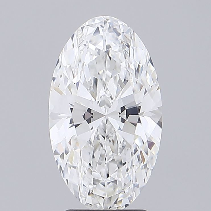 3.43 ct. oval Lab Grown Diamond front image