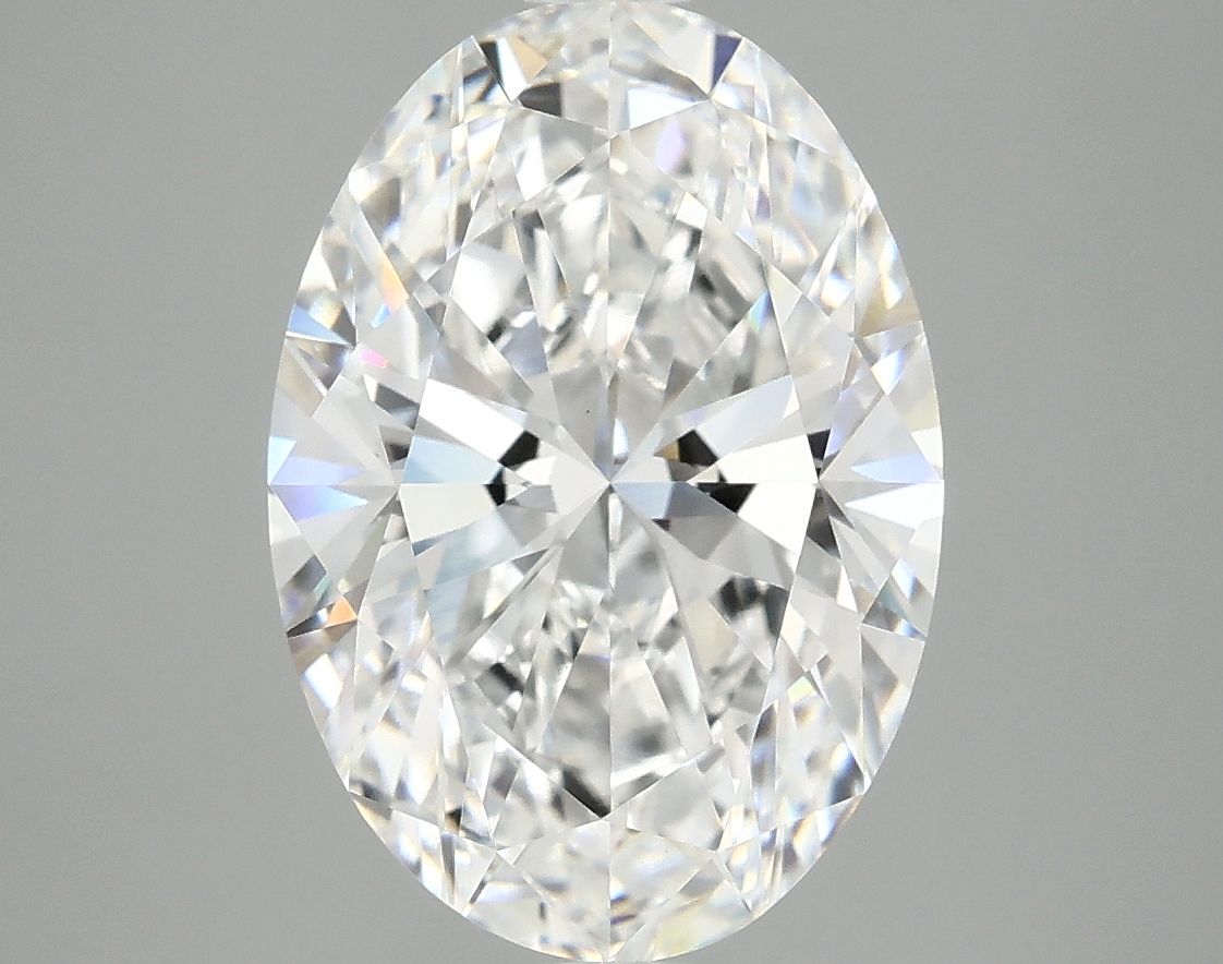 4.06 ct. oval Lab Grown Diamond front image