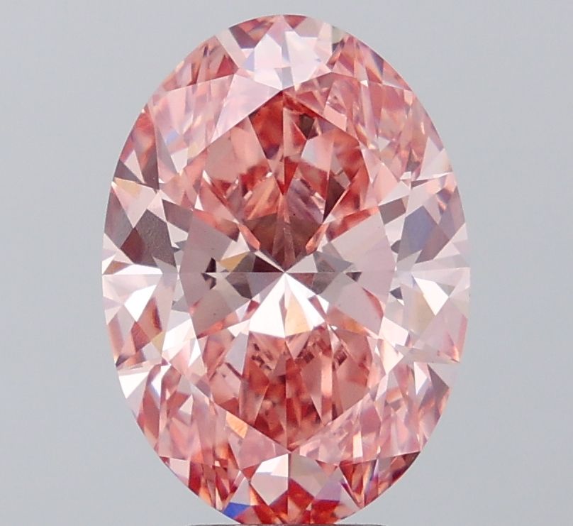 4.99 ct. oval Lab Grown Diamond front image