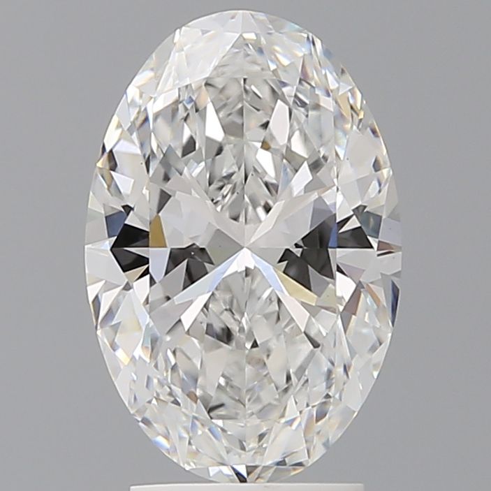 3.09 ct. oval Lab Grown Diamond front image