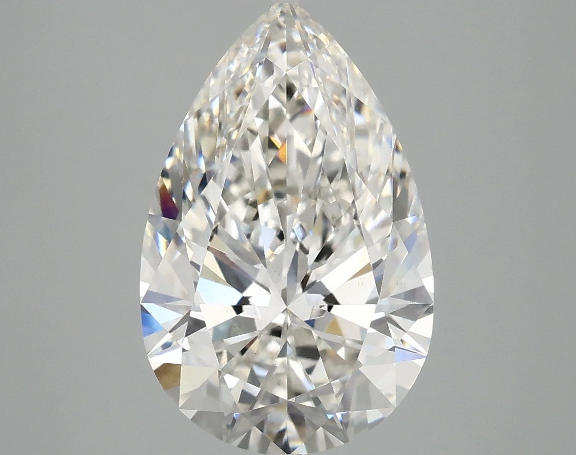 4.06 ct. pear Lab Grown Diamond front image