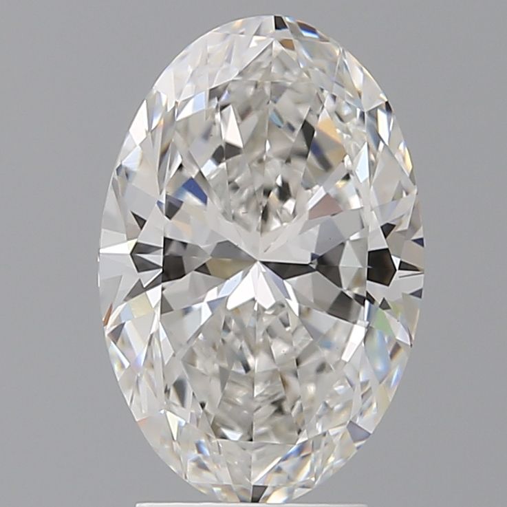 3.55 ct. oval Lab Grown Diamond front image