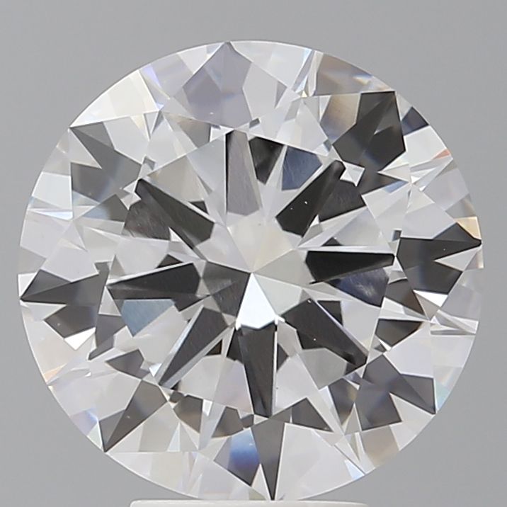 5.55 ct. round Lab Grown Diamond front image