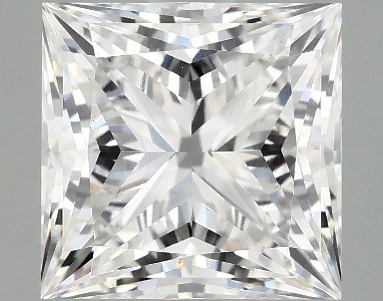 2.10 ct. princess Lab Grown Diamond front image