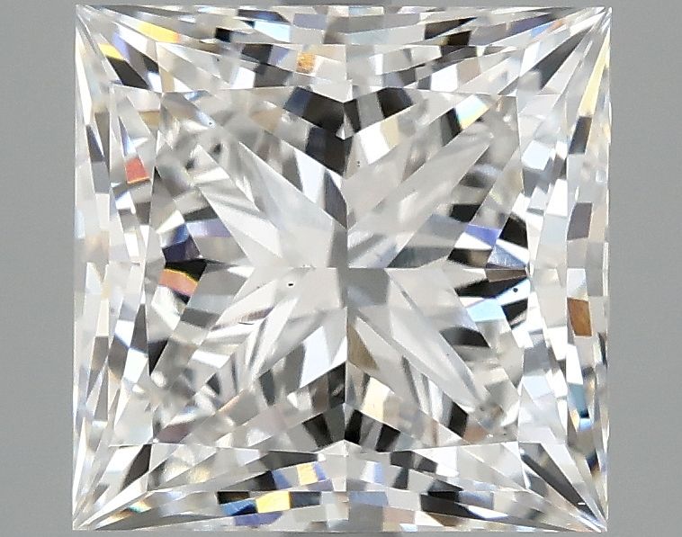 4.12 ct. princess Lab Grown Diamond front image