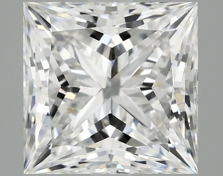 2.10 ct. princess Lab Grown Diamond front image