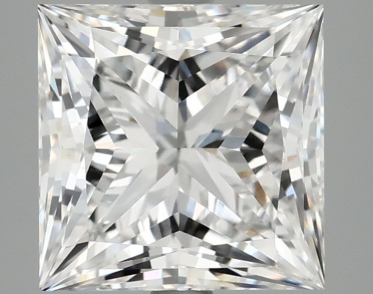 4.20 ct. princess Lab Grown Diamond front image