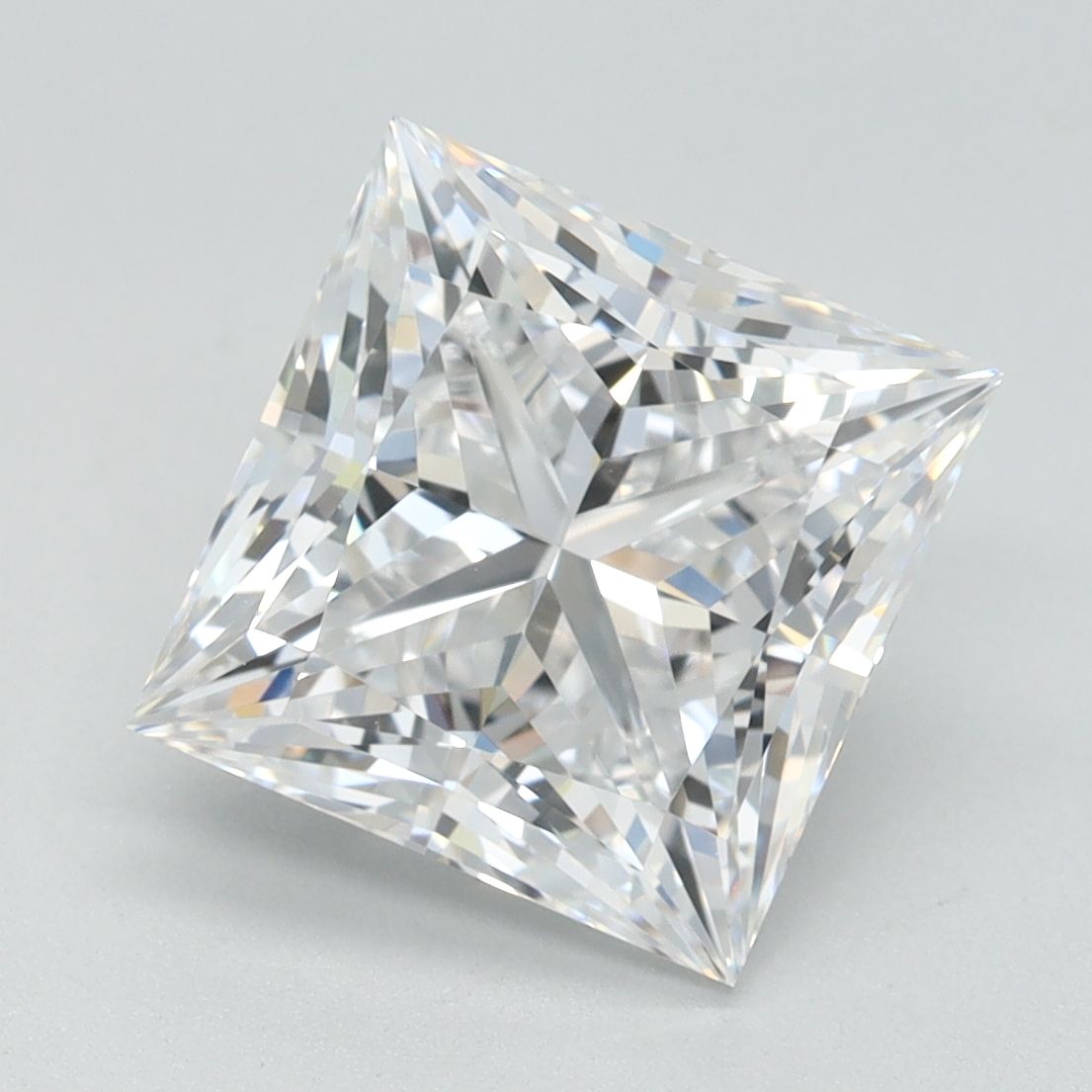 3.15 ct. princess Lab Grown Diamond front image