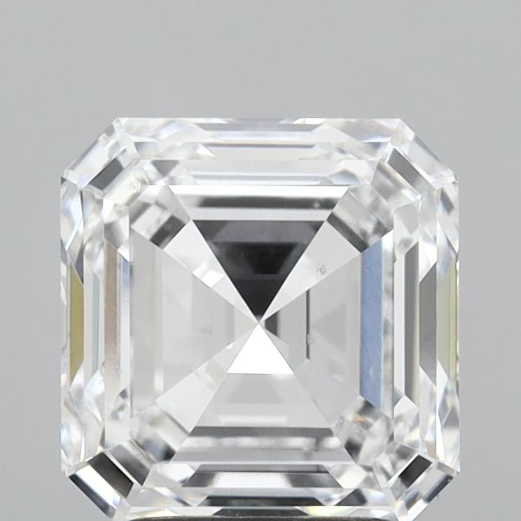 3 carat d VVS2 EX Cut IGI asscher diamond