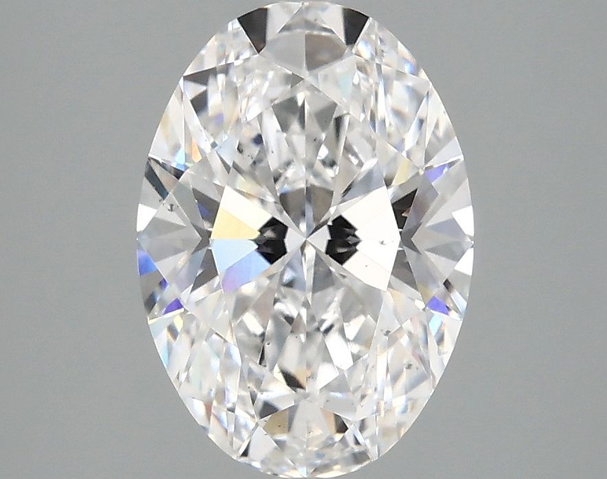 2.10 ct. oval Lab Grown Diamond front image