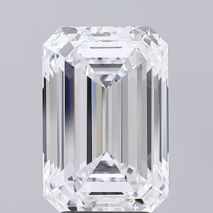 4.09 ct. emerald Lab Grown Diamond front image