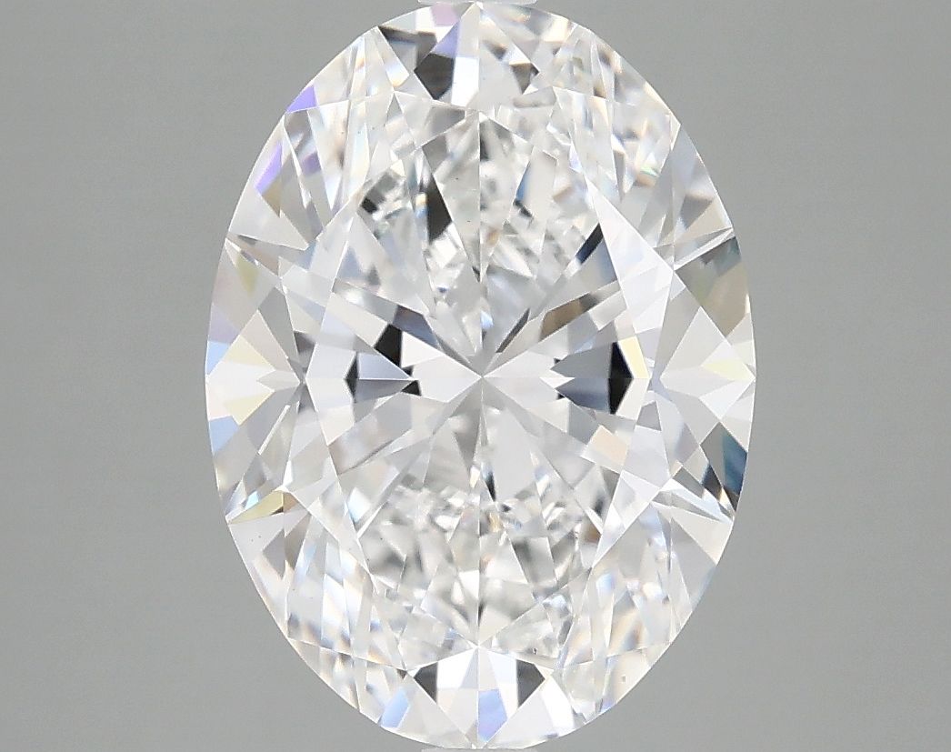 3.95 ct. oval Lab Grown Diamond front image