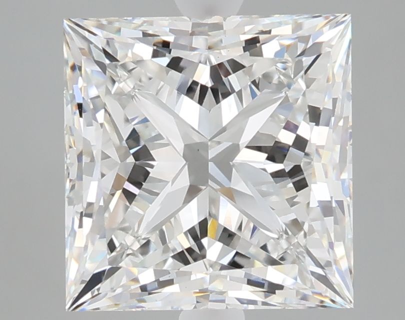 4.06 ct. princess Lab Grown Diamond front image