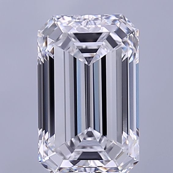 2.14 ct. emerald Lab Grown Diamond front image
