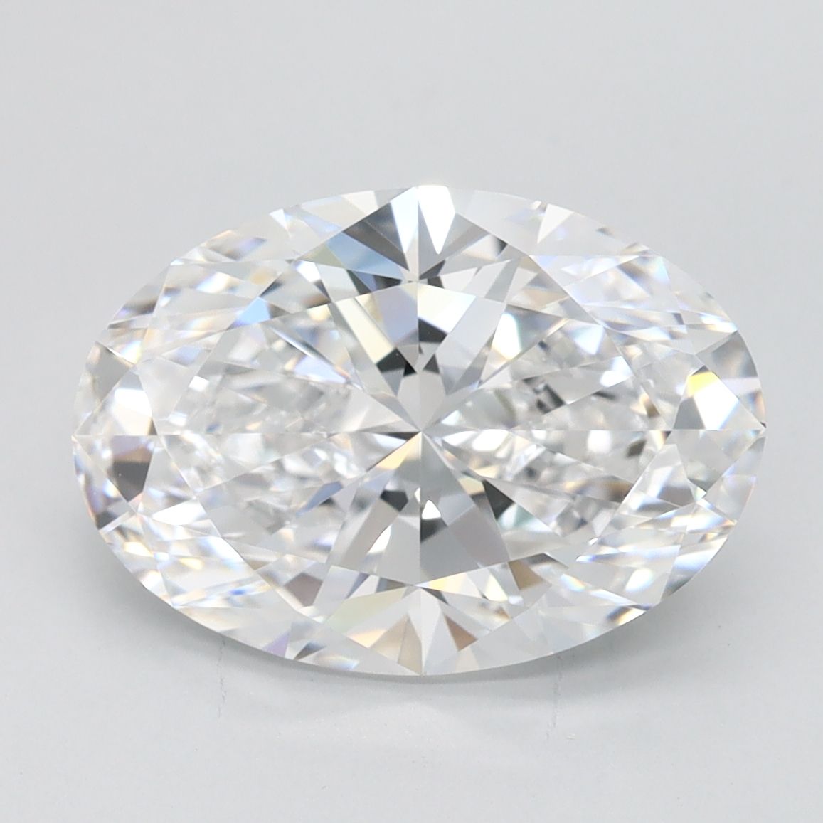 3.02 ct. oval Lab Grown Diamond front image