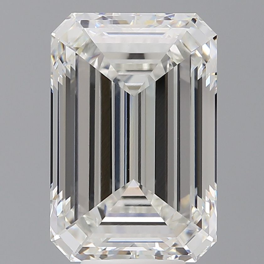 8.10 ct. emerald Lab Grown Diamond front image